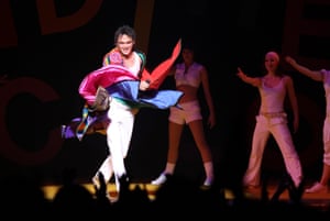Gareth Gates as Joseph at the Adelphi theatre, London, in February 2009. Gates found fame as the runner-up to Will Young on the first series of ITV’s Pop Idol in 2002