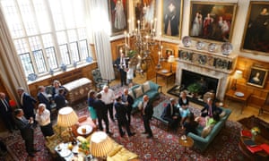 Theresa May gathers the cabinet in her country residence to discuss what will become known as ‘the Chequers plan’, 6 July 2018
