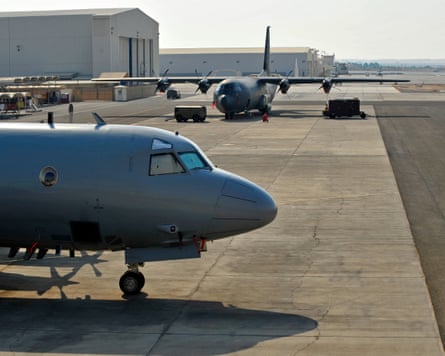 RAAF aircraft at Al Minhad airbase