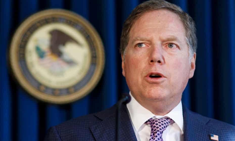 Geoffrey Berman, the US attorney for the southern district of New York.