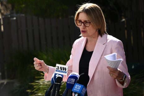 Victorian premier Jacinta Allan.