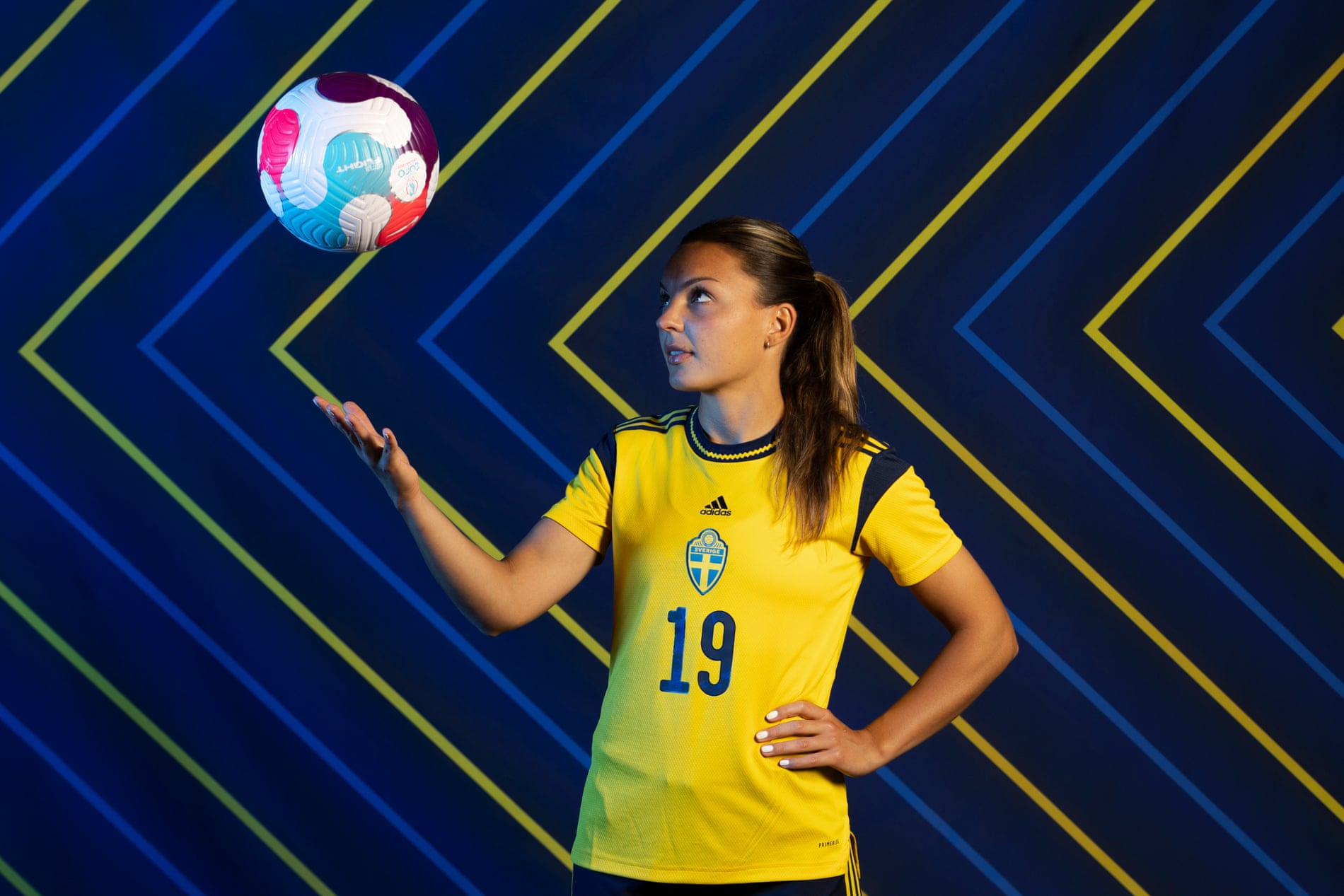 Sweden’s Johanna Rytting Kaneryd is a fast and determined player who wants ‘to win in everything I take part in’.