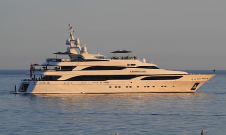 Lionheart … Fortunately, Philip Green has two other yachts: Lioness and Lionchase.