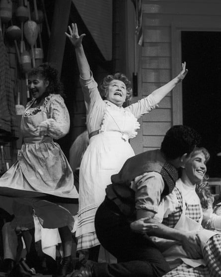 Patricia Routledge as Nettie Fowler in Carousel at the National Theatre in 1992.