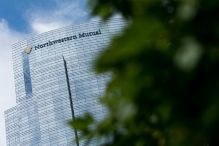 a logo on outside of a building