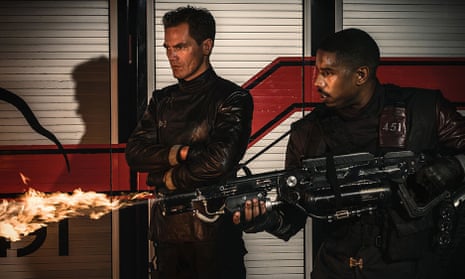 ‘We never get a sense of what in these books has intellectually stirred Montag from his stupor’ … Michael Shannon and Michael B Jordan in Fahrenheit 451