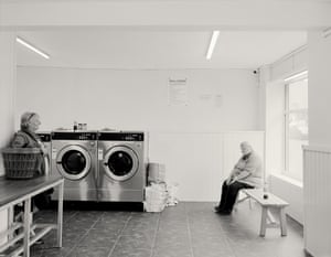 Christine and Sharon, Washers and Dryers Laundrette, Bank Top