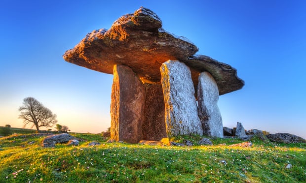 Polnabrone Dolmen is about 5,000 years old.