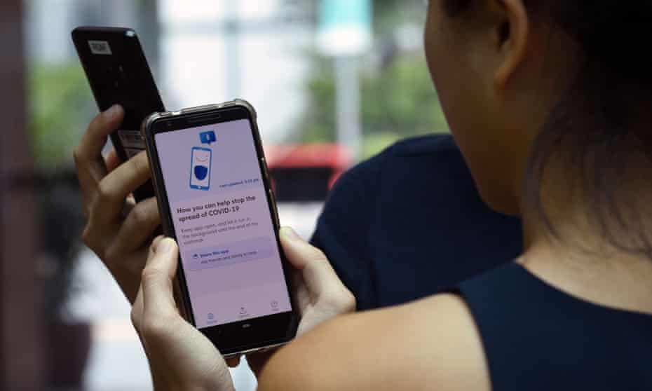 Singapore has already debuted its contact-tracing app, similar to apps that Google and Apple will be collaborating on.