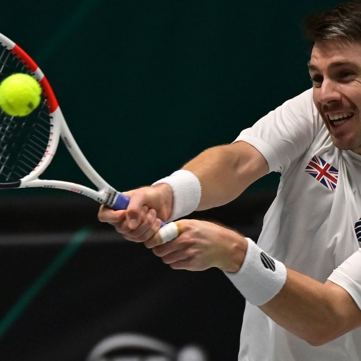 davis cup norrie and evans lead great britain past france in empty arena davis cup the guardian