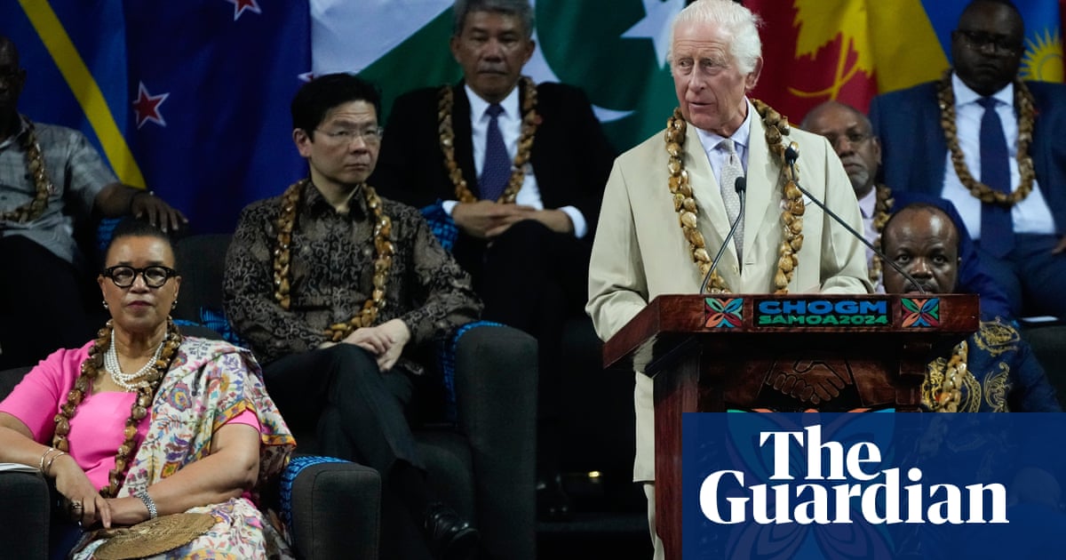 King Charles III Addresses Commonwealth Summit in Samoa