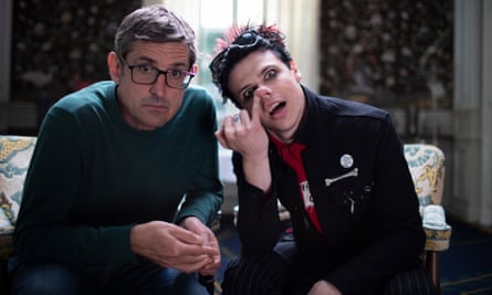 TV tonight: Miriam Margolyes and Alan Cumming are on the street once more | Tv 1 Yungblud, right, talks mental health with Louis Theroux.