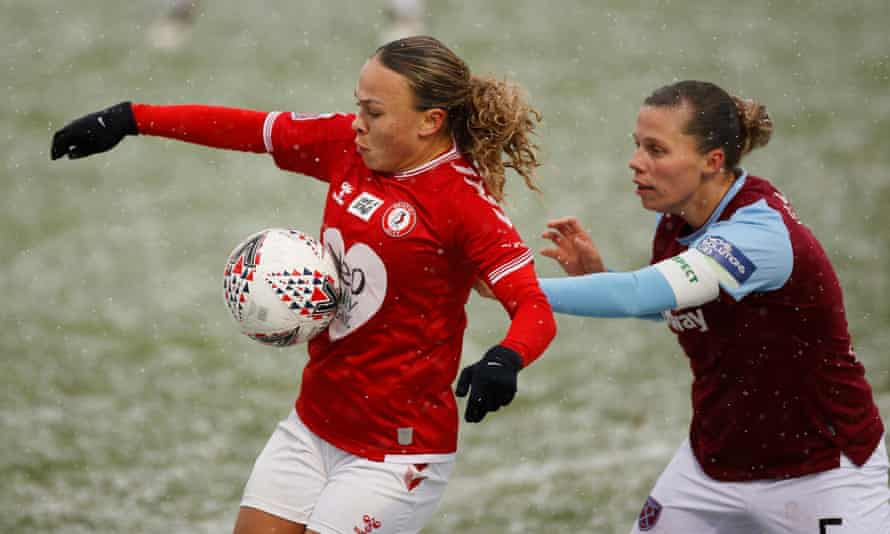 Bristol City’s Ebony Salmon