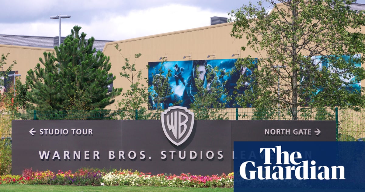 Firefighters Tackling Blaze At Harry Potter Studios Film The