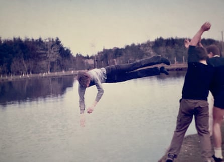 Thrown in the Pond, Saint Andrews, by Clive Watkins, 1986.