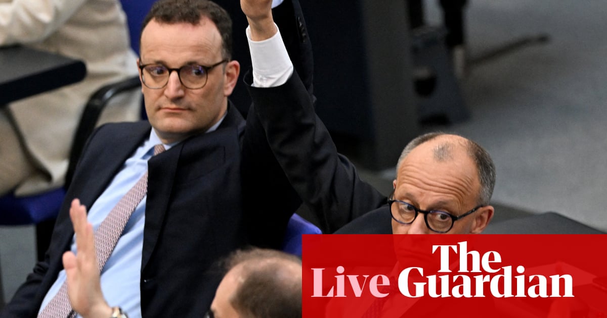 German parliament votes again on Merz’s bid to be chancellor after humiliating first round – Europe live do sex