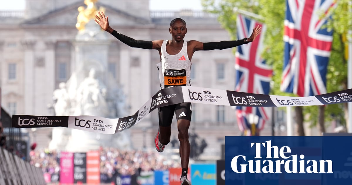 Novice Sabastian Sawe wins blistering London Marathon as Assefa grits it out