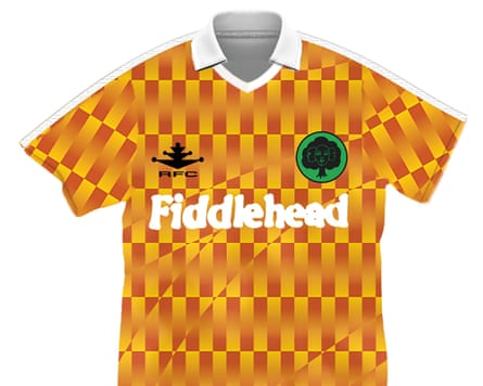 Fiddlehead’s football shirt.