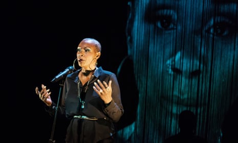 Deeply personal … Josette Bushell-Mingo in Nina: A Story About Me and Nina Simone at the Unity, Liverpool.