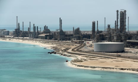 Saudi Aramco’s Ras Tanura oil refinery and terminal in Saudi Arabia.
