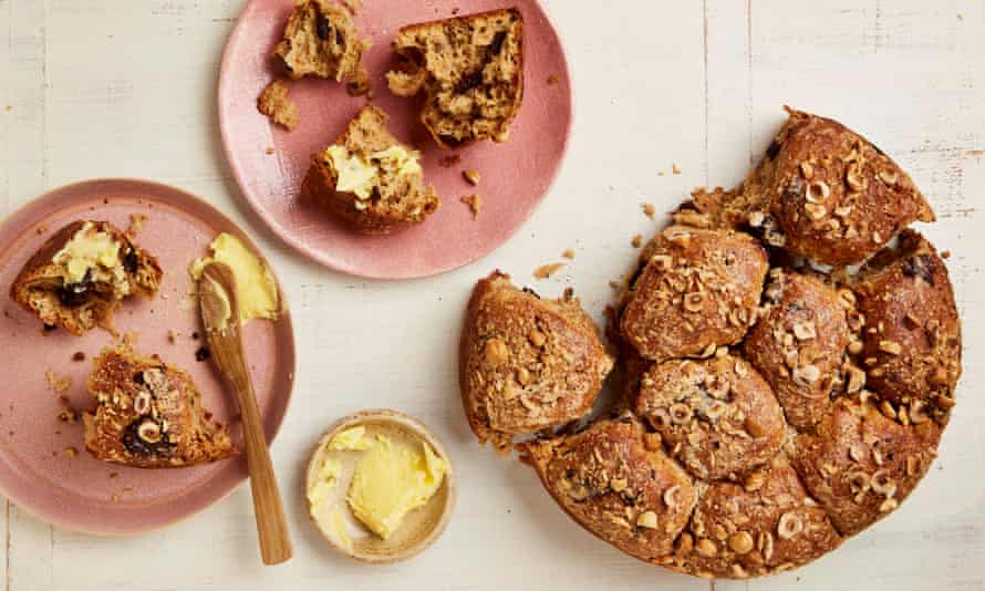 Yotam Ottolenghi’s chocolate and hazelnut ‘Colomba’ buns