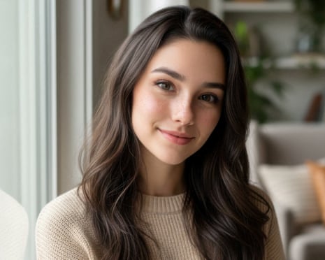Tilly Norwood, an AI-generated 'actor', smiles in an AI-generated image