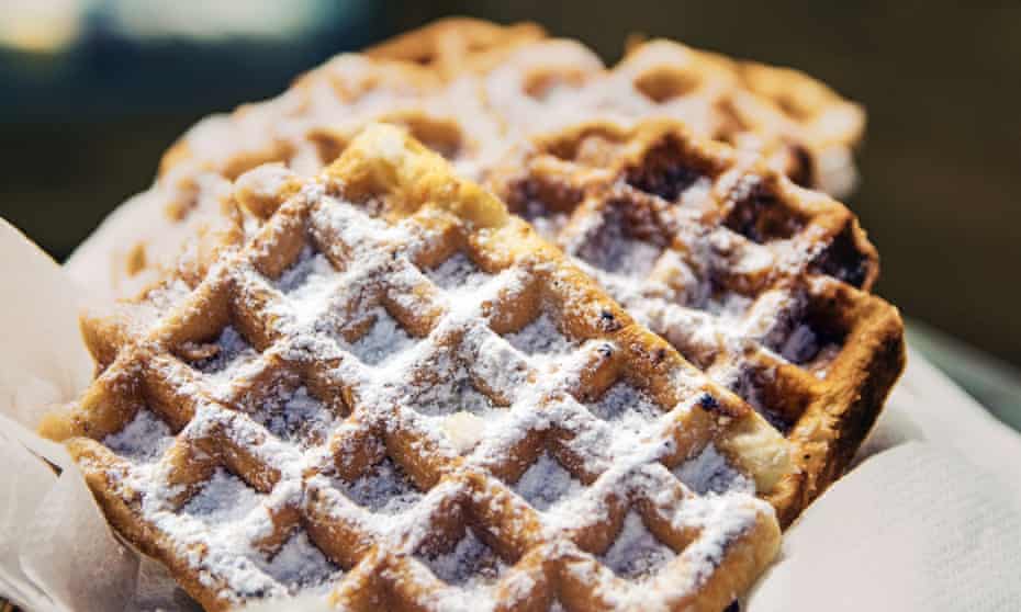 Volunteers were given a western-style diet featuring generous amounts of Belgian waffles.