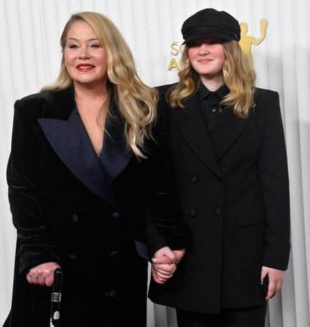 Actor Christina Applegate and her daughter Sadie at the SAG awards, 26th Feb, 2023