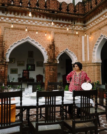 Asma Khan filming Chef’s Table.