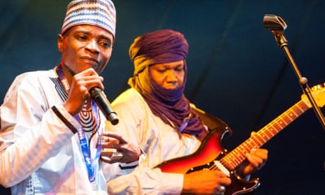 Tal National from Niger at the Womad festival in Malmesbury in July.