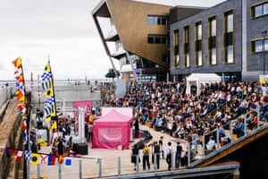 The Stage@TheDock amphitheatre.