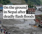 On the ground in Nepal after deadly flash floods - video