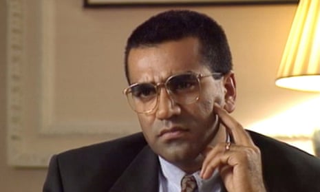 Martin Bashir pictured during the interview with Princess Diana.