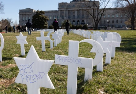 An exhibit by March for Our Lives in Washington DC in 2019.