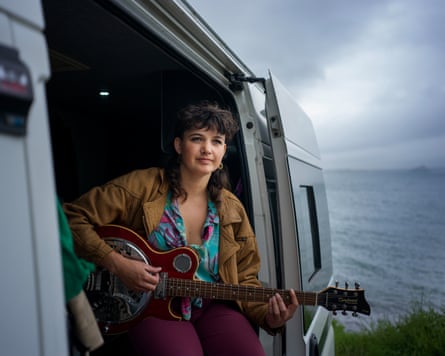 Louella, 33, can’t imagine being able to afford a house. She lived in a friend’s shed before moving into her van.
