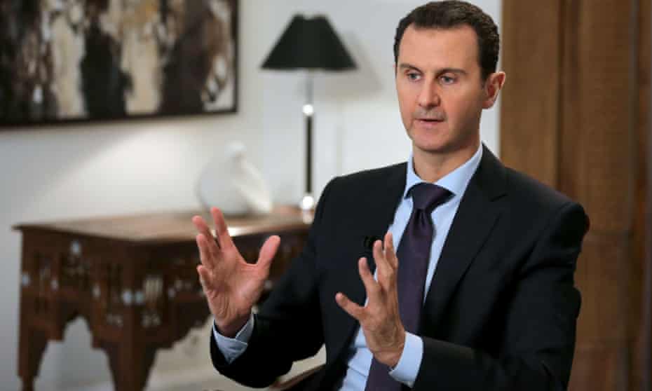 Syrian president Bashar al-Assad says he wants to be remembered 10 years from now as having saved his country.