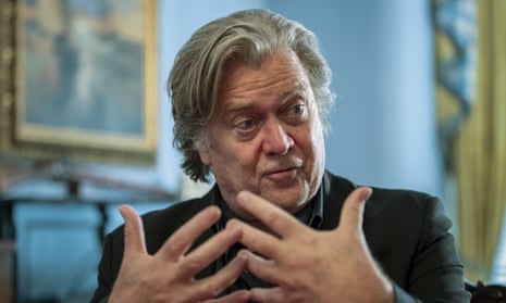 Steve Bannon in Washington in August 2018. The House committee investigating the 6 January insurrection has been steadily tightening the screws on him.