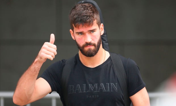 Alisson, who started all of Brazil’s games at the World Cup, is set to replace Loris Karius as Liverpool’s first-choice goalkeeper.