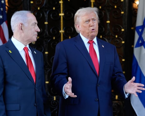 Trump and Netanyahu.