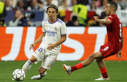 Luka Modric won the midfield battle with Thiago Alcântara as he claimed a fifth winners medal.