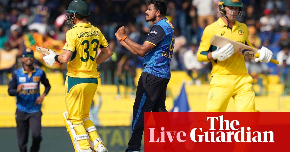 Sri Lanka beat Australia by 49 runs: first men’s one-day international – as it happened
