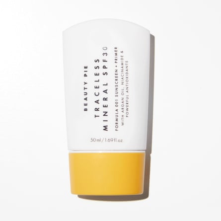 Beauty Pie Traceless Mineral Broad Spectrum SPF 30 Sunscreen + Primer