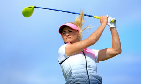 Carly Booth faces criticism over sponsorship deal with Golf Saudi ...