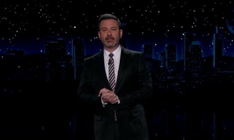 Jimmy Kimmel: ‘Can you imagine Trump having a dog? I can’t picture him feeding anyone but himself.’