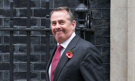 Liam Fox had previously backed the eating of chlorinated chicken, leading to a rift with cabinet colleagues.