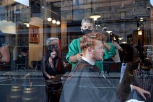 Will at Man Cave Barber in Stoke Newington