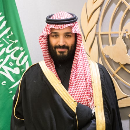 Heir to the Saudi throne, crown prince Mohammed bin Salman.