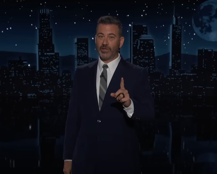 Jimmy Kimmel: ‘Only Donald Trump would try to prove he wasn’t threatening ABC by threatening ABC’