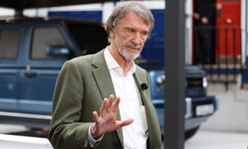 Ineos CEO Jim Ratcliffe during an unveiling of the Ineos Fusilier electric sport utility vehicle (SUV), outside the Grenadier pub in London in February.
