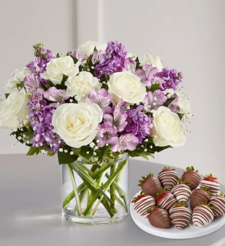 Lovely Lavender Medley with Strawberries